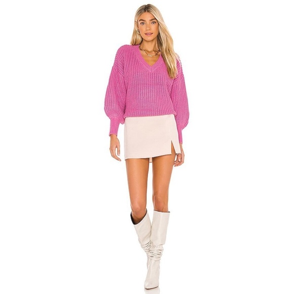 Cinq a Sept Antonella Sweater in Wild Orchid, Size Small - Picture 13 of 14